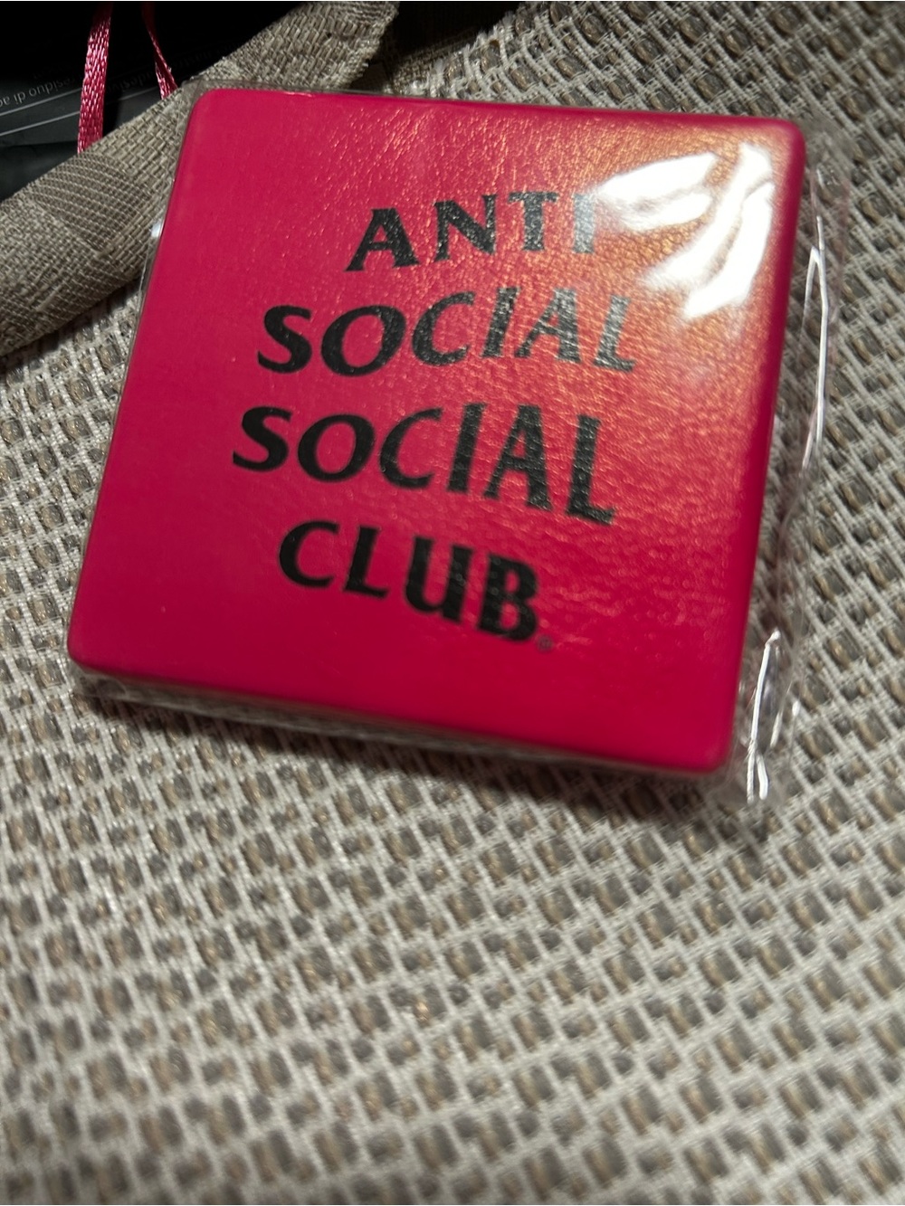 Anti Social Social Club Pink mirror